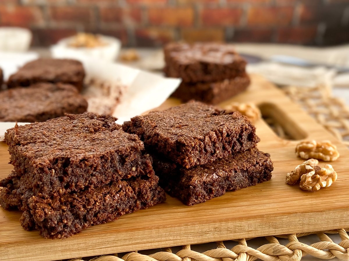 Brownies proteicos fit
